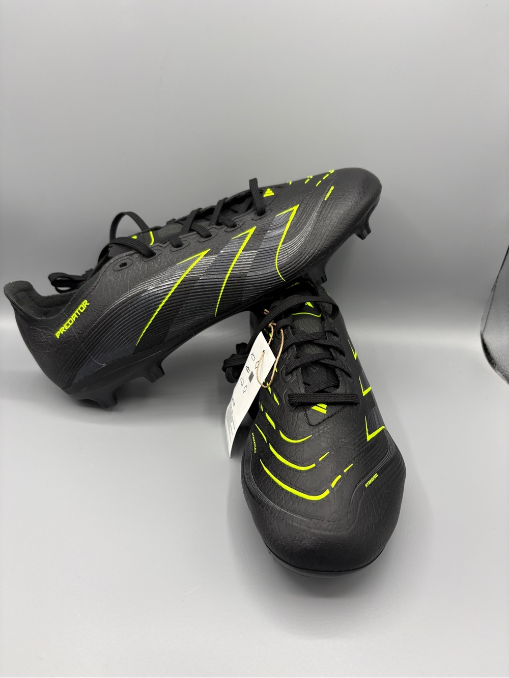 Adidas Predator League FT FG/MG Soccer Cleats Mens SIZE 10.5 BLACK CARBON